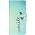 Smile design TPU booktype hoes voor de Nokia 7.1 Smile design TPU booktype hoes voor de Nokia 7.1