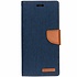 Mercury Goospery Blauwe Canvas Diary Case voor de Samsung Galaxy J6 Plus Mercury Goospery Blauwe Canvas Diary Case voor de Samsung Galaxy J6 Plus