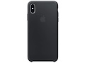 Apple Silicone Backcover voor iPhone Xs Max - Black