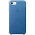 Apple Blauwe Leather Case voor de iPhone 8 / 7 Apple Blauwe Leather Case voor de iPhone 8 / 7