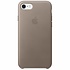 Apple Beige Leather Case voor de iPhone 8 / 7 Apple Beige Leather Case voor de iPhone 8 / 7