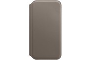Apple Leather Folio Booktype voor iPhone X / Xs - Taupe