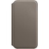 Apple Beige Leather Folio Book Case voor de iPhone X Apple Beige Leather Folio Book Case voor de iPhone X