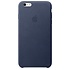 Apple Leather Backcover voor iPhone 6(s) Plus - Blauw Apple Leather Backcover voor iPhone 6(s) Plus - Blauw