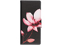 Design Softcase Booktype voor de Sony Xperia 1 - Bloemen