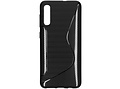 S-line Backcover voor de Samsung Galaxy A50 / A30s - Zwart