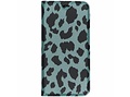 Design Softcase Booktype voor Huawei P Smart - Panter Groen