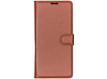 Basic Litchi Booktype voor de Xiaomi Redmi 7 - Bruin
