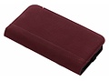 Decoded Leather Wallet Booktype voor iPhone SE (2020) / 8 / 7 / 6(s) - Rood