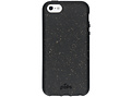Pela Eco-Friendly Softcase Backcover voor de iPhone SE / 5 / 5s - Zwart