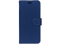 Accezz Wallet Softcase Booktype voor Samsung Galaxy A8 (2018) - Donkerblauw
