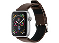 iMoshion Effen Lederen bandje voor de Apple Watch 40 / 38 mm