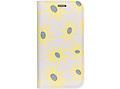Design Softcase Booktype voor Samsung Galaxy S7 - Yellow Flower