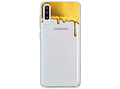 Design Backcover voor de Samsung Galaxy A70 - Drip Gold