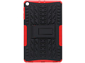 Rugged Hybrid Backcover voor de Samsung Galaxy Tab A 10.1 (2019) - Rood
