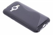 S-line Backcover voor Samsung Galaxy J1 - Zwart