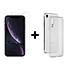 Selencia Gehard Glas Screenprotector + Softcase Backcover voor de Galaxy S10e - Transparant Selencia Gehard Glas Screenprotector + Softcase Backcover voor de Galaxy S10e - Transparant