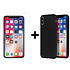 Selencia Gehard Glas Screenprotector + Softcase Backcover voor de Galaxy S10e - Transparant Selencia Gehard Glas Screenprotector + Softcase Backcover voor de Galaxy S10e - Transparant