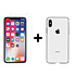 Selencia Gehard Glas Screenprotector + Softcase Backcover voor de Galaxy S10e - Transparant Selencia Gehard Glas Screenprotector + Softcase Backcover voor de Galaxy S10e - Transparant