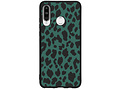 Design Backcover Color voor de Huawei P30 Lite - Panter Groen