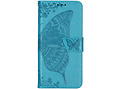Vlinder Softcase Booktype voor de Xiaomi Mi 9T (Pro) - Turquoise