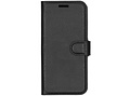 Basic Litchi Booktype voor de Xiaomi Redmi 6 - Zwart