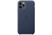 Apple Leather Backcover voor de iPhone 11 Pro - Midnight Blue