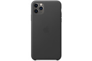 Apple Leather Backcover voor de iPhone 11 Pro Max - Black