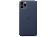 Apple Leather Backcover voor de iPhone 11 Pro Max - Midnight Blue