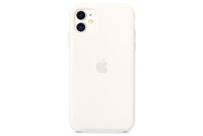 Apple Silicone Backcover voor de iPhone 11 - White
