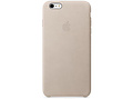 Apple Leather Backcover voor de iPhone 6(s) Plus - Grijs