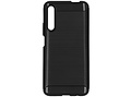 Brushed Backcover voor de Honor 9X - Zwart