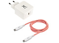 Xtorm AC Adapter USB-C + USB-C kabel Power Delivery - 18 Watt