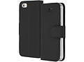 Accezz Wallet Softcase Booktype voor iPhone SE / 5 / 5s - Zwart