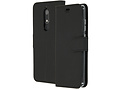 Accezz Wallet Softcase Booktype voor Nokia 5.1 - Zwart