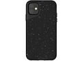 Mous Contour Backcover voor de iPhone 11 - Speckled Black Leather