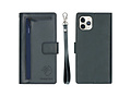 iMoshion Uitneembare 2-in-1 Lederen look Booktype met rits voor de iPhone 11 Pro Max - Blauw