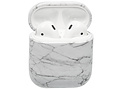 iMoshion Hardcover Case voor de AirPods - Wit Marmer
