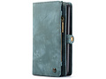 CaseMe Luxe Lederen 2 in 1 Portemonnee Booktype voor de Samsung Galaxy A50 / A30s - Groen