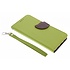Blad Design Booktype voor Samsung Galaxy S6 Edge Plus - Groen Blad Design Booktype voor Samsung Galaxy S6 Edge Plus - Groen