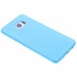 Ultra Thin Transparant Backcover voor Samsung Galaxy S6 Edge Plus - Blauw Ultra Thin Transparant Backcover voor Samsung Galaxy S6 Edge Plus - Blauw