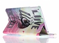 360° Draaibare Design Bookcase voor iPad Mini 4 - Live the Life