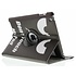 360° Draaibare Design Bookcase voor iPad 2 / 3 / 4 - Don't Touch 360° Draaibare Design Bookcase voor iPad 2 / 3 / 4 - Don't Touch