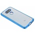 Backcover met metallic rand voor LG G5 (SE) - Blauw Backcover met metallic rand voor LG G5 (SE) - Blauw
