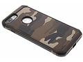 Army Defender Backcover voor iPhone 8 Plus / 7 Plus - Bruin