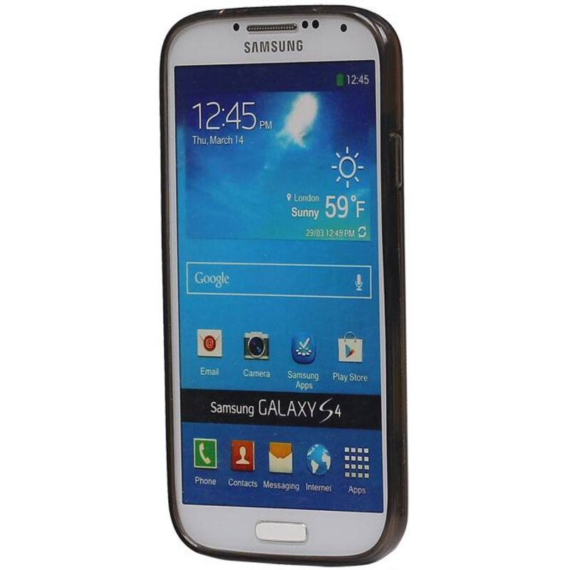 Diamand TPU Hoesjes voor Galaxy S4 i9500 Zwart