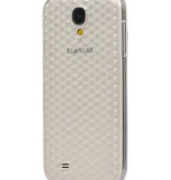 Cas diamant TPU pour Galaxy S4 i9500 Blanc