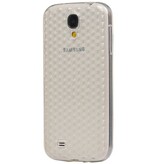 Diamant-TPU Fall für Galaxie S4 i9500 Weiß