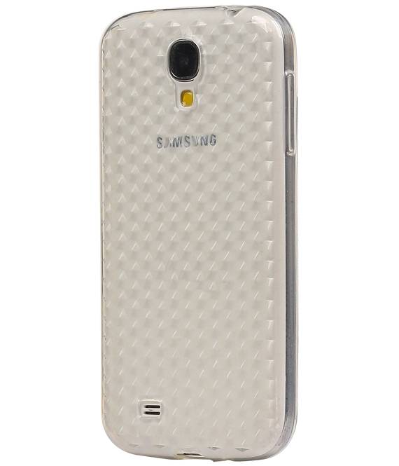 Caso de TPU diamante para i9500 Galaxy S4 Blanca
