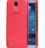 Diamand TPU Cases for Galaxy S4 i9500 Pink